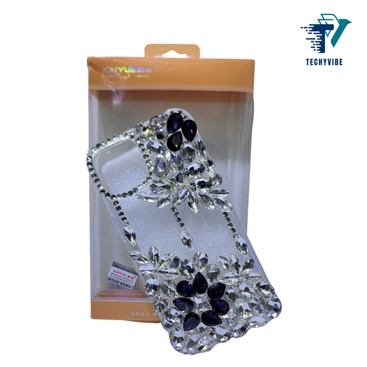 Elegant Crystal Diamond Phone Case – Luxury Bling Edition