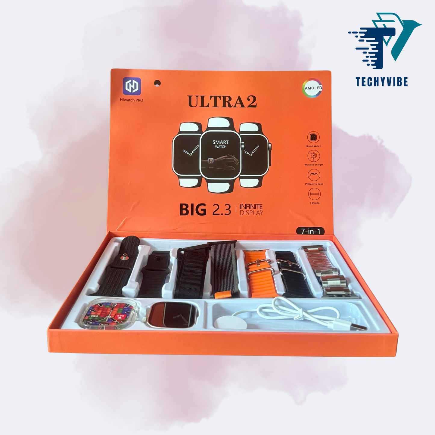 Ultra 2 Smartwatch - 7-in-1 Set