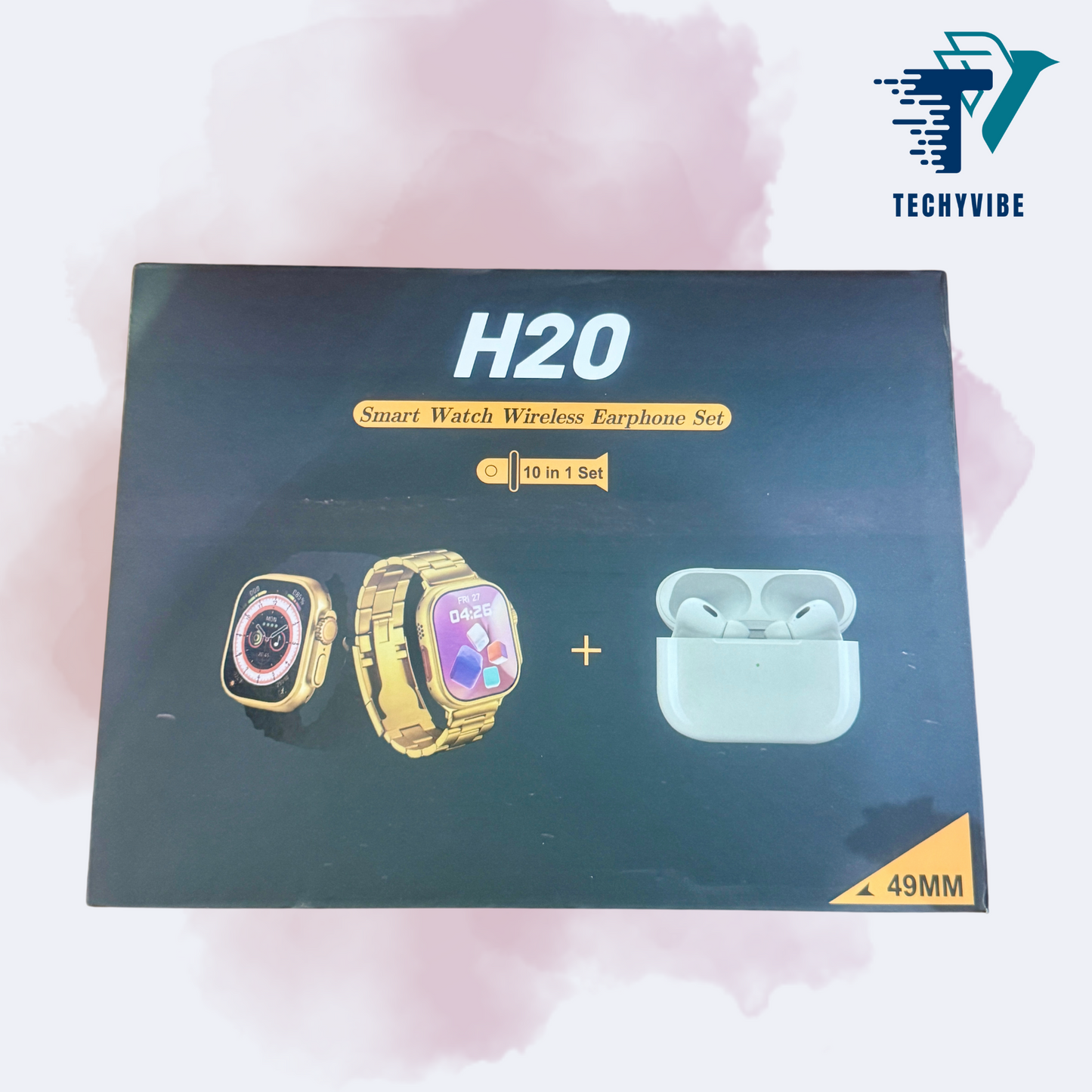 H20 Smartwatch and Earphone Set