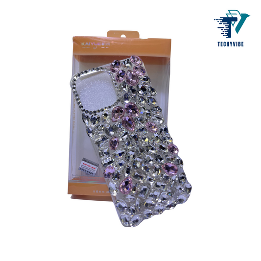 Luxury Pink Diamond Crystal Phone Case