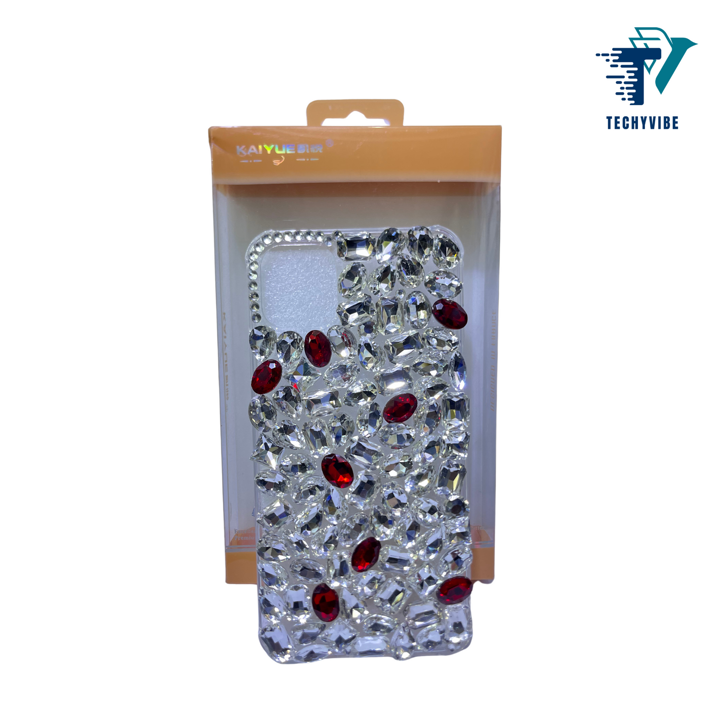 Luxury Red Diamond Crystal Phone Case