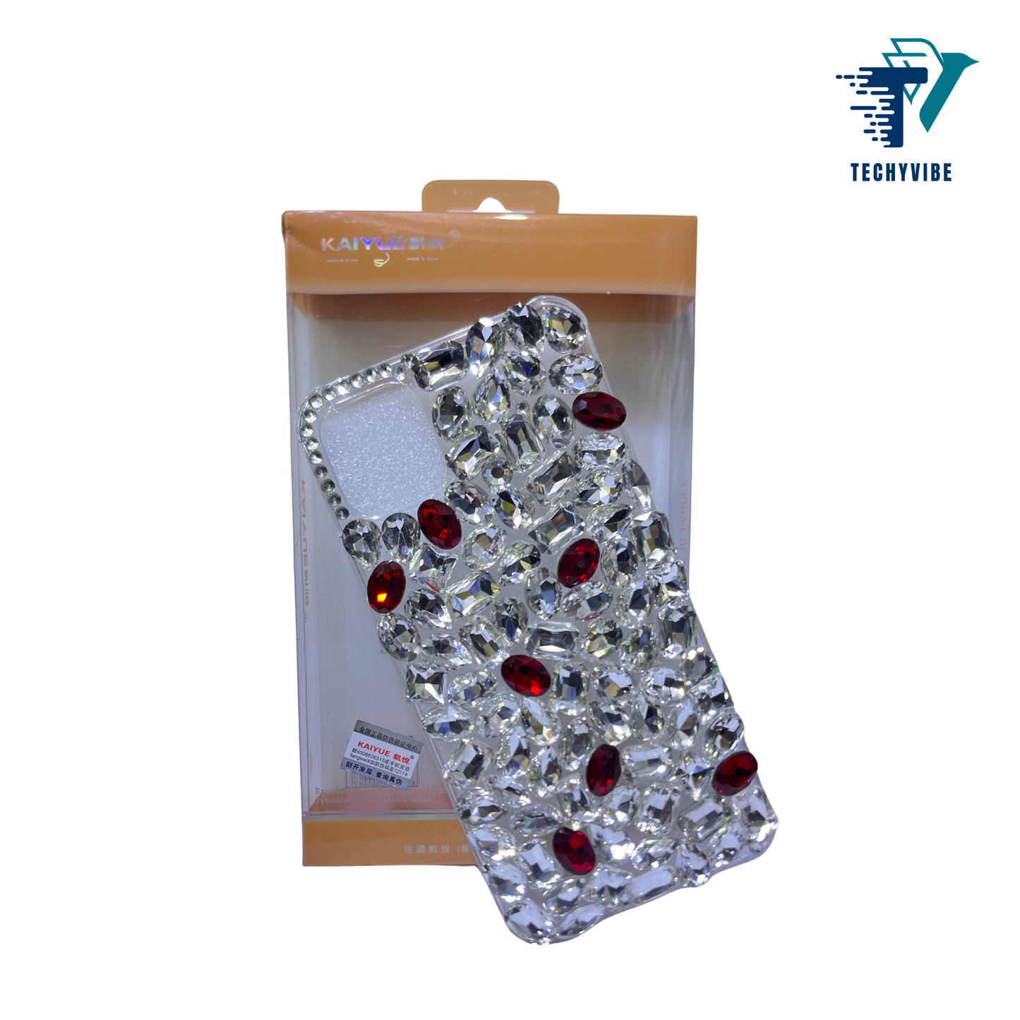 Luxury Red Diamond Crystal Phone Case