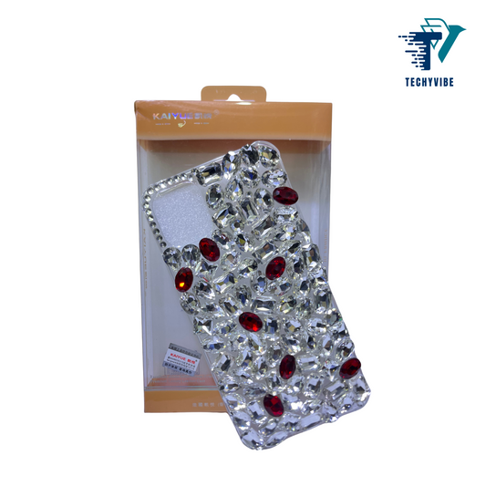 Luxury Red Diamond Crystal Phone Case